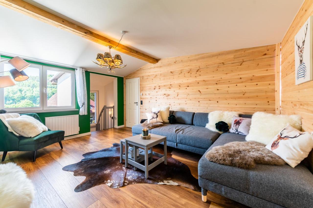 Villa Haus Am Wald Bad Schandau Esterno foto