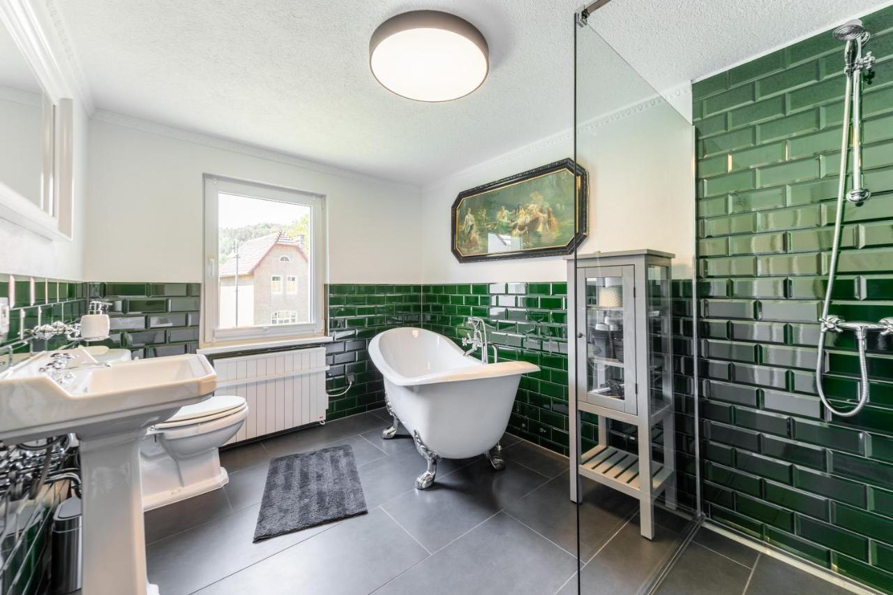 Villa Haus Am Wald Bad Schandau Esterno foto