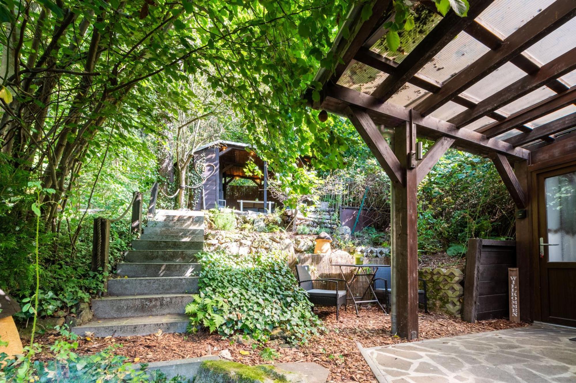 Villa Haus Am Wald Bad Schandau Esterno foto